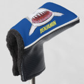 Gemeiner Cartoon-Abbildung Golf Headcover (3/4 Vorderseite)