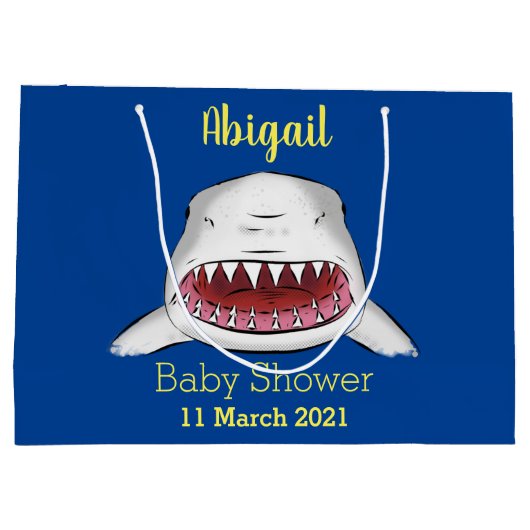 Gemeiner Cartoon-Abbildung Große Geschenktüte (Rückseite)