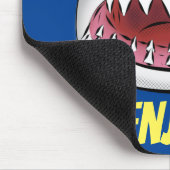 Gemeiner Cartoon-Abbildung Mousepad (Ecke)