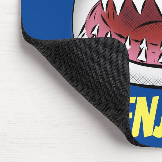 Gemeiner Cartoon-Abbildung Mousepad (Ecke)