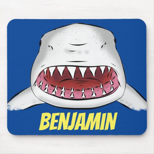 Gemeiner Cartoon-Abbildung Mousepad (Vorne)