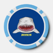 Gemeiner Cartoon-Abbildung Pokerchips (Rückseite)