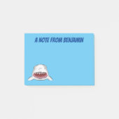 Gemeiner Cartoon-Abbildung Post-it Klebezettel (Vorderseite)