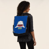 Gemeiner Cartoon-Abbildung Rucksack (Ausgewaschen)