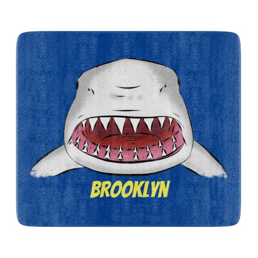 Gemeiner Cartoon-Abbildung Schneidebrett (Vorderseite)