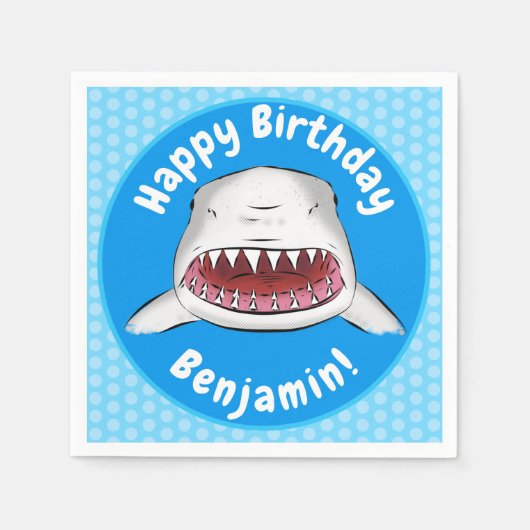 Gemeiner Cartoon-Abbildung Serviette (Vorderseite)