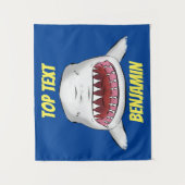 Gemeiner Cartoon-Abbildung Wandteppich (Vorderseite)