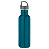 Gemeiner Eisvogel Edelstahlflasche (Rückseite)