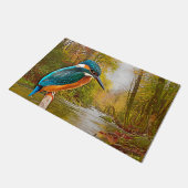 Gemeiner Eisvogel Fußmatte (Schrägansicht)