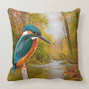 Gemeiner Eisvogel Kissen