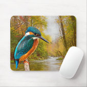 Gemeiner Eisvogel Mousepad (Mit Mouse)