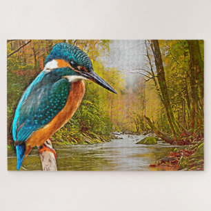 Gemeiner Eisvogel Puzzle