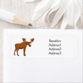 Gemeiner Elch-Cartoon (Insitu)