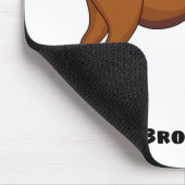 Gemeiner Elch-Cartoon Mousepad (Ecke)