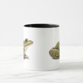 Gemeiner europäischer Frosch oder essbarer Frosch Tasse (Zentrum)