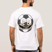 Gemeiner Fußballball T-Shirt (Rückseite)