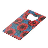 Gemeiner Garten Geldbeutel Flaschenöffner (Vorderseite Schrägansicht)