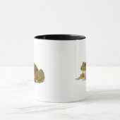 Gemeiner grüner Frosch Tasse (Zentrum)