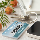 gemeiner grüner Schlüsselanhänger (Vorderseite rechts)