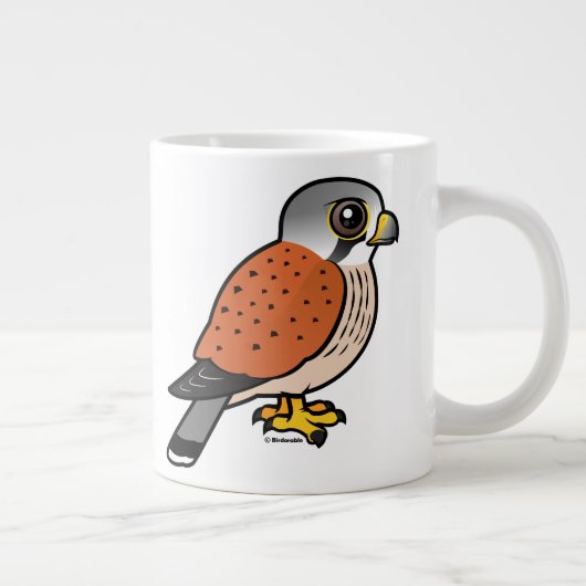 Gemeiner Kestrel Jumbo-Tasse (Rechts)