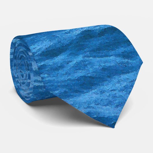 Gemeiner Loon in der Ozean-Krawatte Krawatte (Gerollt)