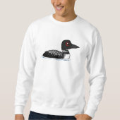 Gemeiner Loon, züchtender Erwachsener Sweatshirt (Vorderseite)