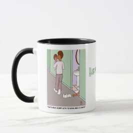 Gemeiner Mommy Vatertag Tasse