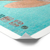 Gemeiner und goldener Karpfen von Ohara Koson (193 Poster (Ecke)