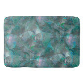 Gemeiner Zyan über unvollendetem Wandputz Badematte (Vorderseite)