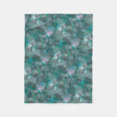 Gemeiner Zyan über unvollendetem Wandputz Fleecedecke (Vorderseite)