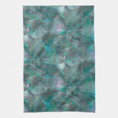 Gemeiner Zyan über unvollendetem Wandputz Geschirrtuch (Vertikal)