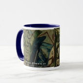 Gemeines Grün II Tasse (Vorderseite Links)