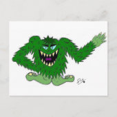 gemeines Grün Postkarte (Vorderseite)