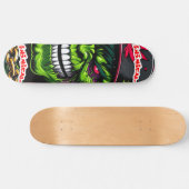 Gemeines Grün Skateboard (Horizontal)