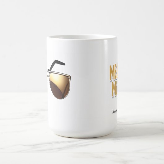 Gemeines Muggin mit Fliegern Kaffeetasse (Mittel)