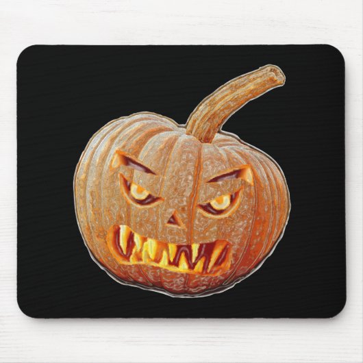 Gemeines und hässliches Kürbisgefecht Mousepad (Vorne)
