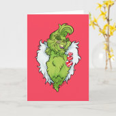 Gemeines und unanständig Hunk Green Monster Karte (Gelbe Blume)