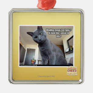 Gemeines Wadya "erhalten Hilfe"? Ornament Aus Metall