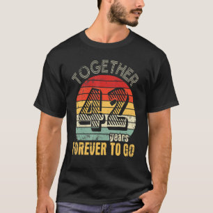 Gemeinsam 42 Jahre für immer Verheiratetes Wi-Fi T-Shirt