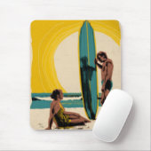 Gemeinsam am Beach Mousepad (Mit Mouse)