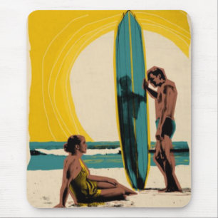Gemeinsam am Beach Mousepad