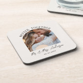 Gemeinsam Arch Foto Hochzeitsgeschenk Wohngestaltu Getränkeuntersetzer (Linke Seite)