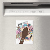 Gemeinsam aufleben - feministische Kunst des Flori Magnet (In Situ (Geschirrspüler))