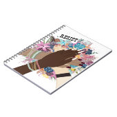 Gemeinsam aufleben - feministische Kunst des Flori Notizblock (Linke Seite)