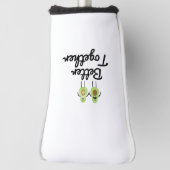 Gemeinsam Avocado Paar Golf Headcover (Rotieren 90)