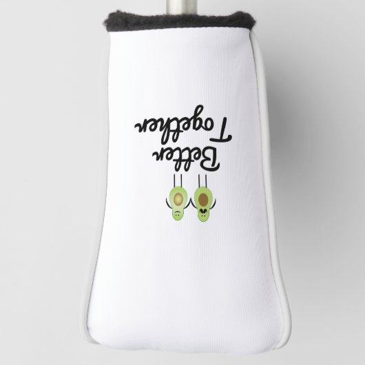 Gemeinsam Avocado Paar Golf Headcover (Rotieren 90)