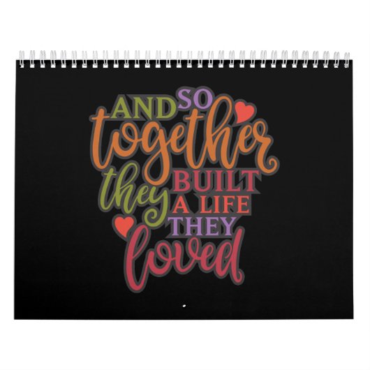 Gemeinsam bauten sie eine Wiedersehen für Lebensfa Kalender (Titelbild)