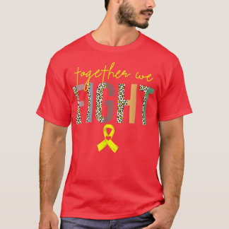 Gemeinsam bekämpfen wir das Bewusstsein für Krebs  T-Shirt