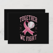 Gemeinsam bekämpfen wir das Bewusstsein für Softba Postkarte (Vorne/Hinten)