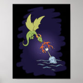 Gemeinsam besser - Narwhal und Dragon Poster (Vorne)
